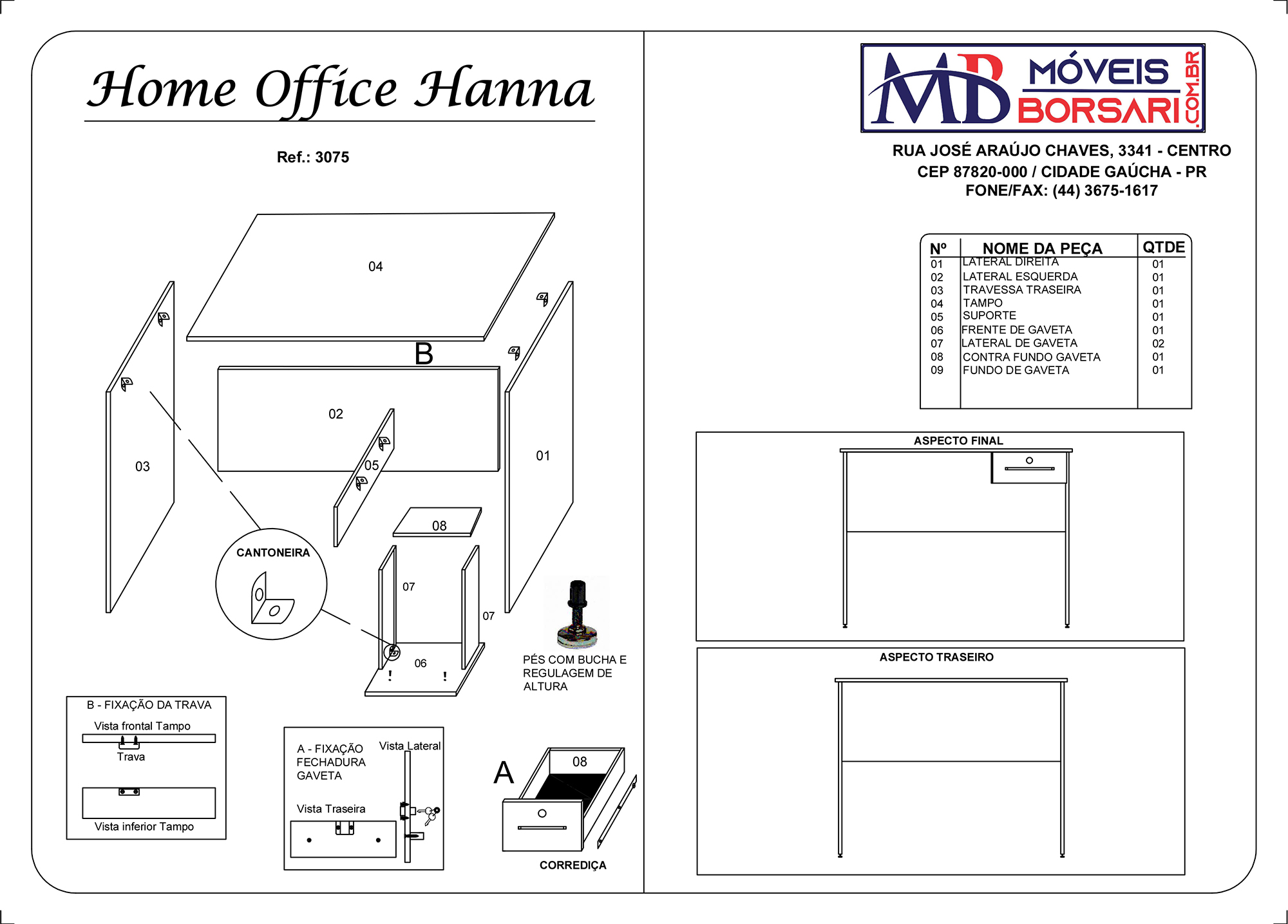 home office hanna plus